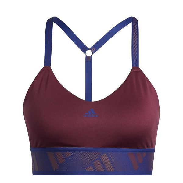 Red Women's Adidas Aadilife Sports Bra | 6503218-ZM