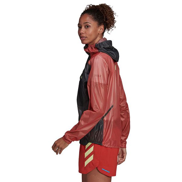 Red Women's Adidas Agr Jackets | 3047826-OZ