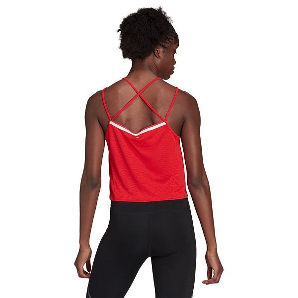 Red Women's Adidas Heat.RDY Sleeveless T Shirts | 6901532-SD