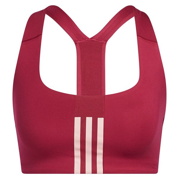 Red Women\'s Adidas Pwi MS Sports Bra | 9345871-SH