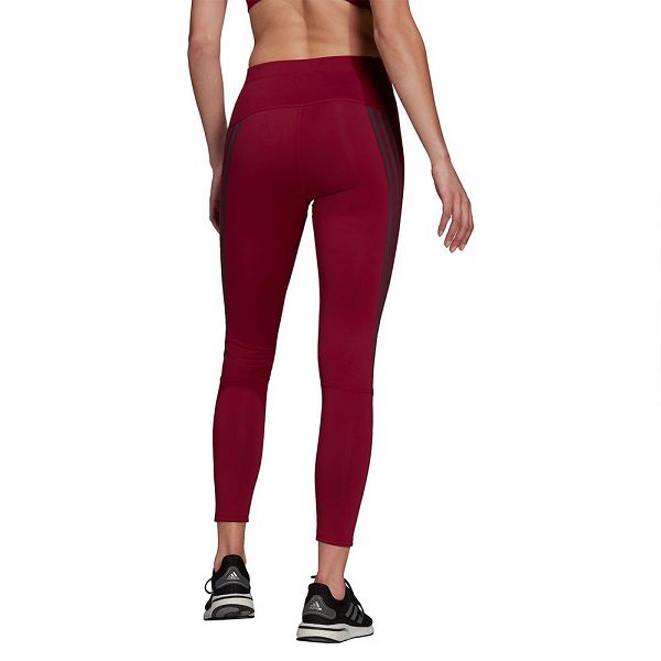 Red Women's Adidas RI 3 Stripes Leggings | 7328619-GJ