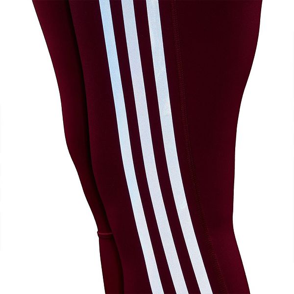 Red Women's Adidas RI 3 Stripes Leggings | 7328619-GJ