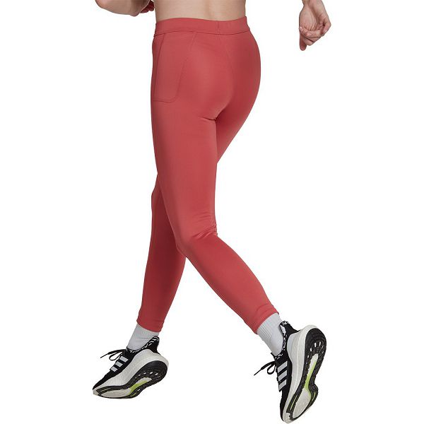 Red Women's Adidas Run Icons 7/8s Leggings | 4320178-NC