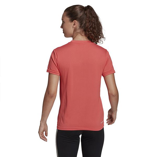 Red Women's Adidas SML Short Sleeve T Shirts | 7462305-OR