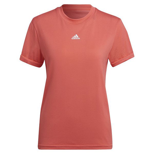 Red Women's Adidas SML Short Sleeve T Shirts | 7462305-OR