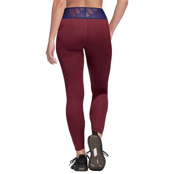 Red Women's Adidas Tech-Fit Adilife L Leggings | 0795643-YD