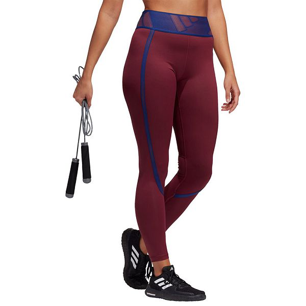 Red Women\'s Adidas Tech-Fit Adilife L Leggings | 0795643-YD