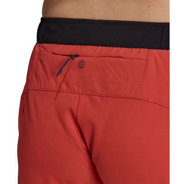 Red Women's Adidas Trail 3´´ Shorts Pants | 5218396-PO