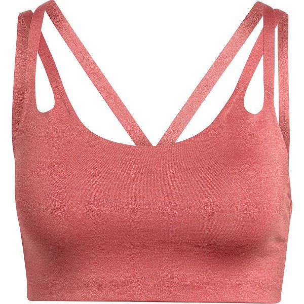 Red Women's Adidas Yo L St Ls Fi Sports Bra | 6527481-SY