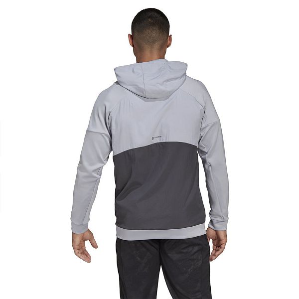 Silver Men's Adidas Training Jackets | 6579328-VP