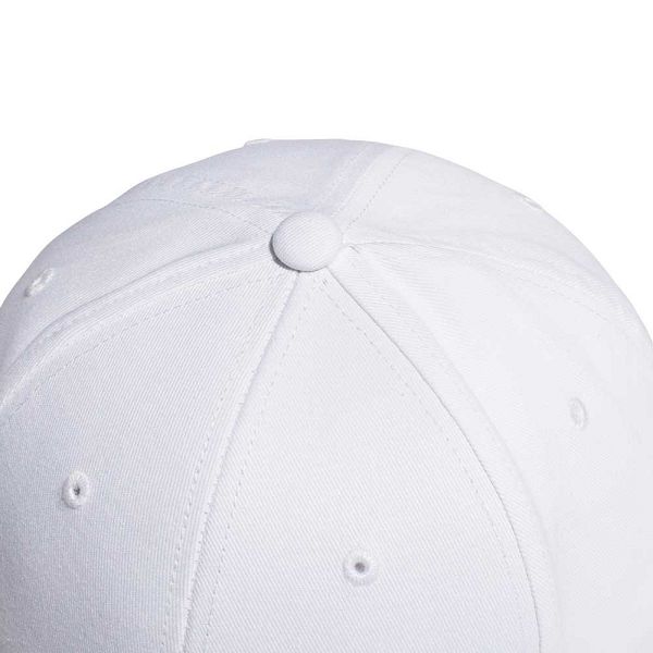 White Kids' Adidas Baseball Cotton Twill Caps | 6184293-ND