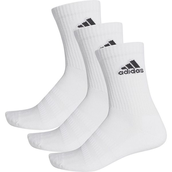 White Kids\' Adidas Cushion Crew 3 Pairs Socks | 3745910-KS