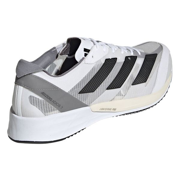 White Men's Adidas Adizero Adios 7 Wide Running Shoes | 0832745-JQ