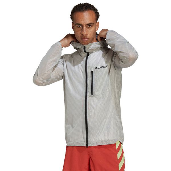 White Men's Adidas Agr Jackets | 8196423-SH