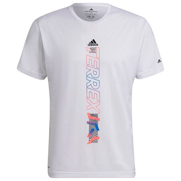 White Men's Adidas Agravic Short Sleeve T Shirts | 7092631-LM