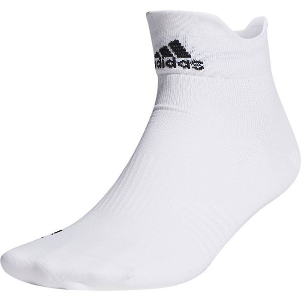 White Men\'s Adidas Ankle Half Socks | 2679345-YV