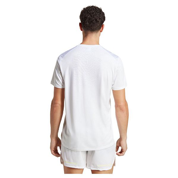 White Men's Adidas Confident Short Sleeve T Shirts | 7514938-QE