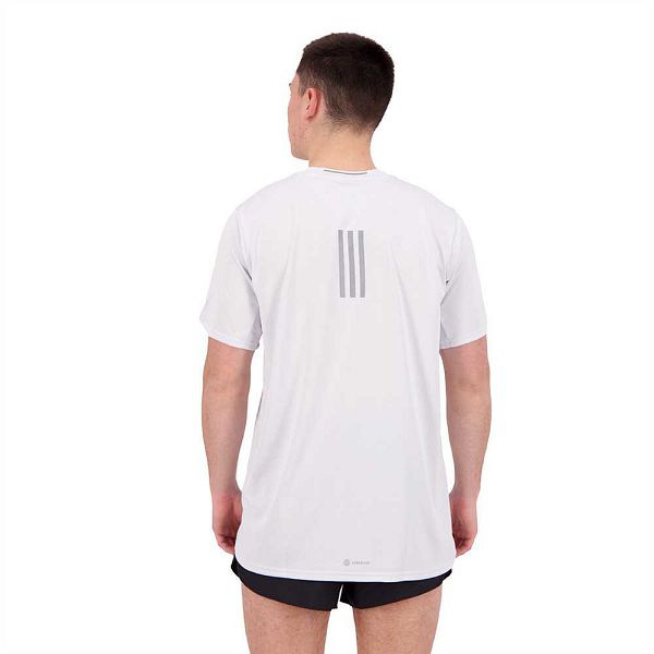 White Men's Adidas D4R Short Sleeve T Shirts | 7561420-TJ