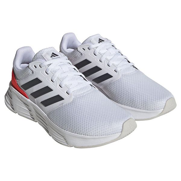 White Men's Adidas Galaxy 6 Running Shoes | 3478120-JW