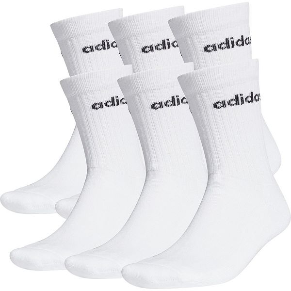 White Men\'s Adidas HC Crew 3 Pairs Socks | 0492513-GL