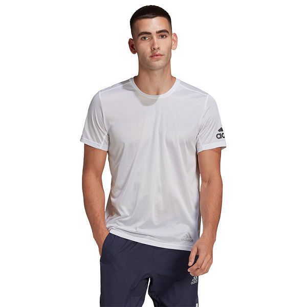 White Men's Adidas IT Short Sleeve T Shirts | 1895604-IA