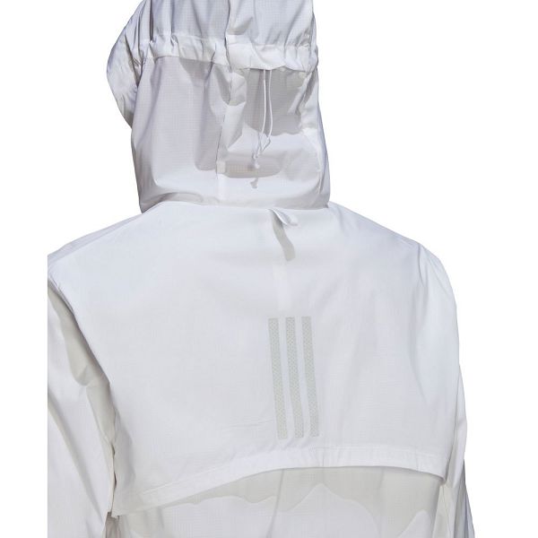 White Men's Adidas Marathon Jackets | 7436102-ZQ