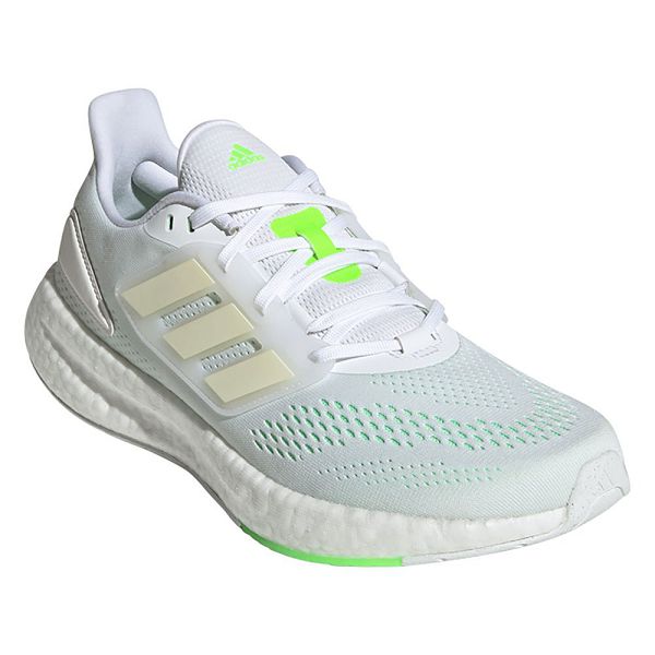 White Men's Adidas Pureboost 22 Running Shoes | 3805942-WR