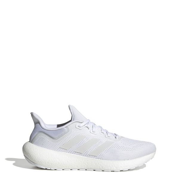 White Men's Adidas Pureboost Jet Running Shoes | 1524960-XV