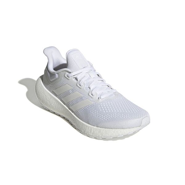 White Men's Adidas Pureboost Jet Running Shoes | 1524960-XV