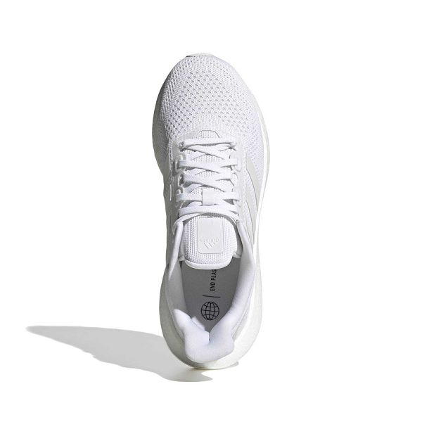 White Men's Adidas Pureboost Jet Running Shoes | 1524960-XV