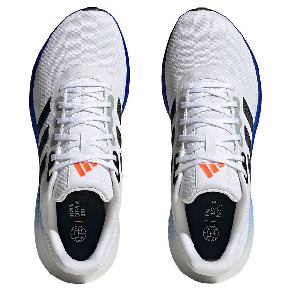 White Men's Adidas Runfalcon 3.0 Running Shoes | 6284901-EF