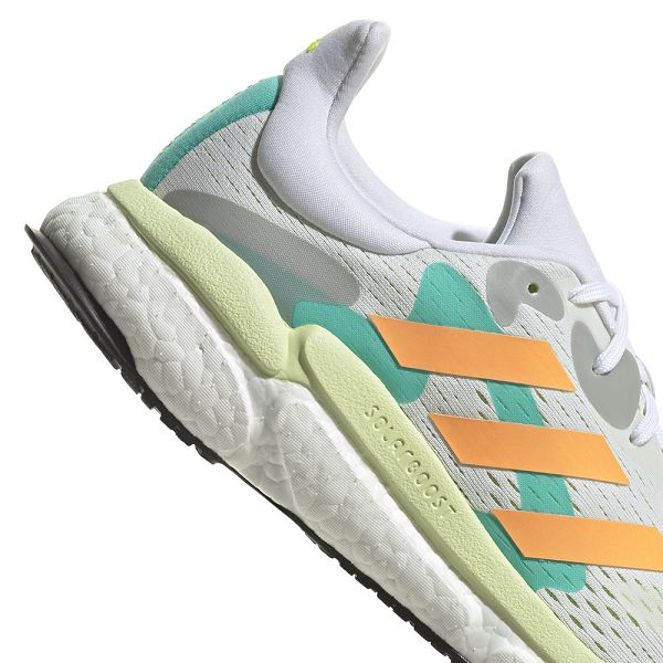 White Men's Adidas Solar Boost 4 Running Shoes | 7189305-YO