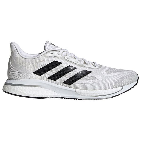 White Men\'s Adidas Supernova + Running Shoes | 0278691-MD