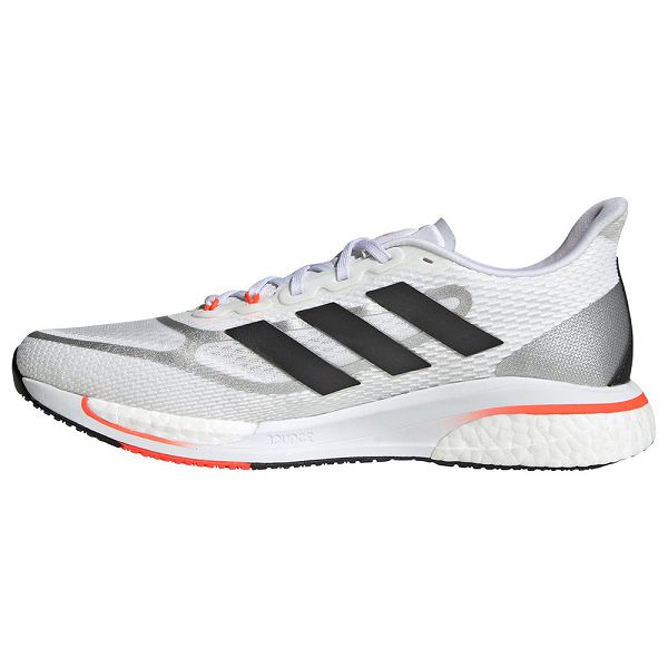 White Men's Adidas Supernova+ Running Shoes | 3289657-JH