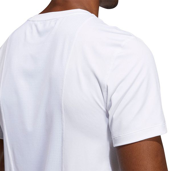 White Men's Adidas Techfit Compression Short Sleeve T Shirts | 8740265-XM