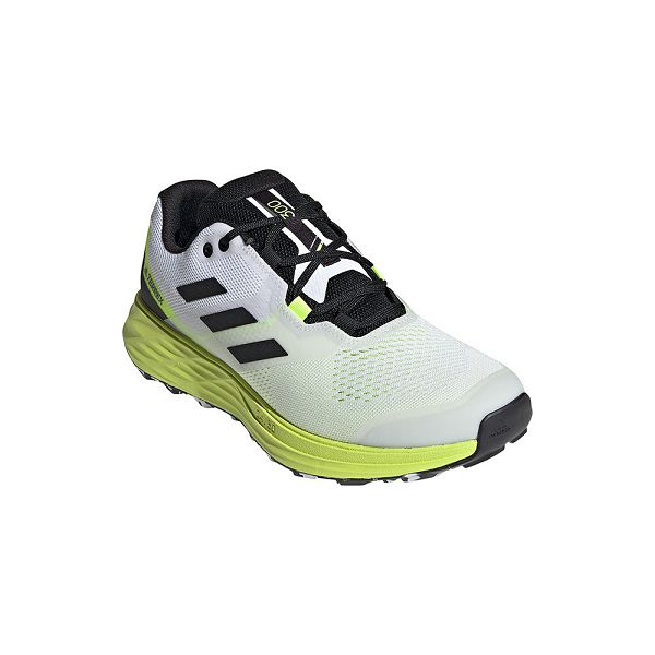 White Men's Adidas Terrex Two Flow Trail Running Shoes | 4196537-TY