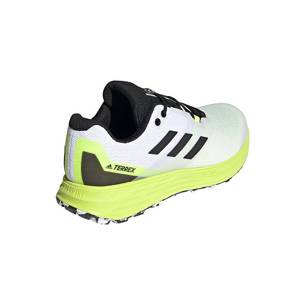 White Men's Adidas Terrex Two Flow Trail Running Shoes | 4196537-TY