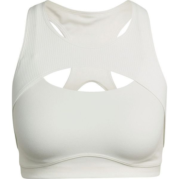 White Women's Adidas Cf St Msn Sports Bra | 7395602-RD