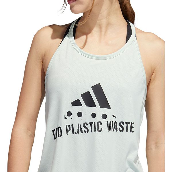 White Women's Adidas EpwK Sleeveless T Shirts | 7154260-BE