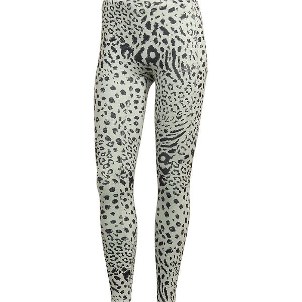 White Women's Adidas Fastimpact Leopard 7/8 Leggings | 0736489-AC