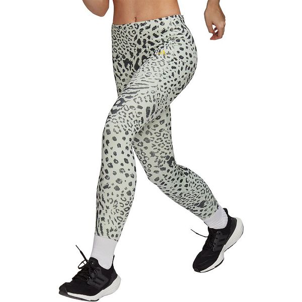 White Women\'s Adidas Fastimpact Leopard 7/8 Leggings | 0736489-AC