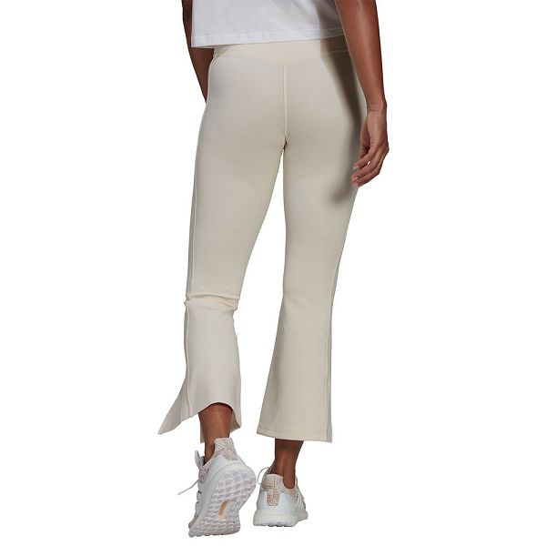 White Women's Adidas Flared Pants | 4173089-SN