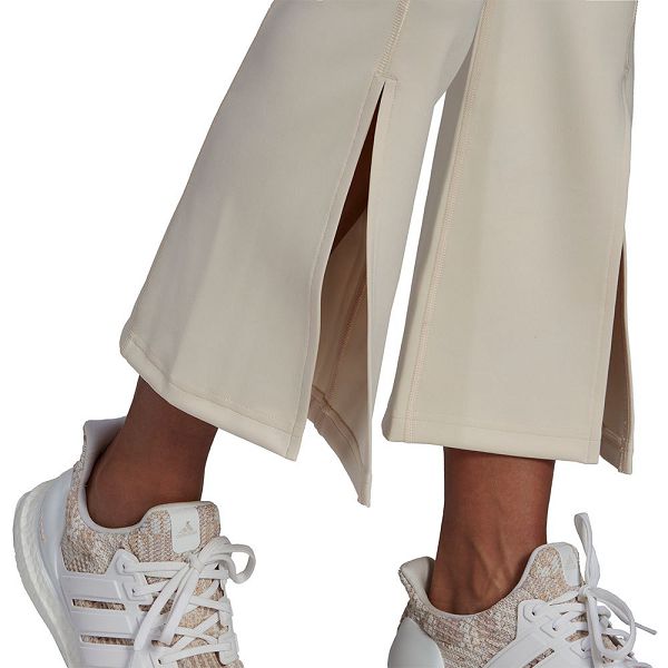 White Women's Adidas Flared Pants | 4173089-SN