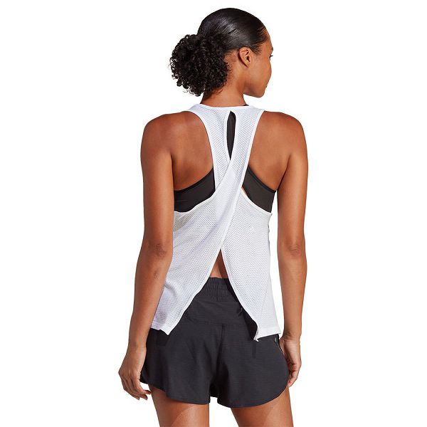 White Women's Adidas Ri Sleeveless T Shirts | 4793582-RW