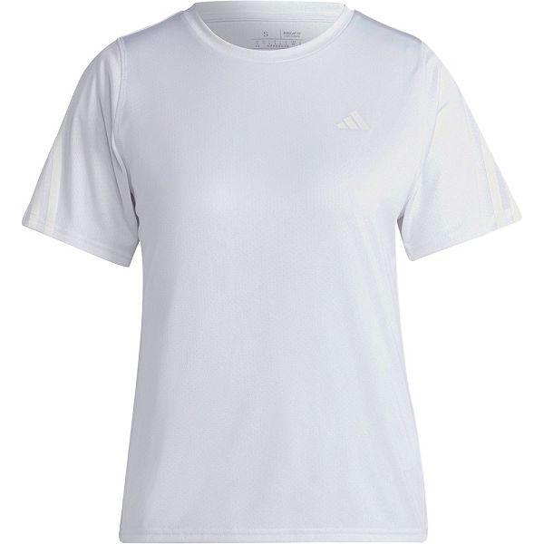 White Women's Adidas Run Icons 3S Lo Ca Short Sleeve T Shirts | 4063782-ZR