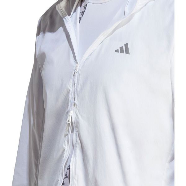 White Women's Adidas Run It Jackets | 9021643-FM