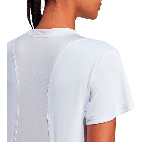 White Women's Adidas Run It Short Sleeve T Shirts | 9271640-SP