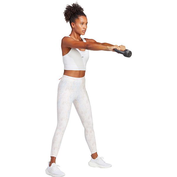 White Women's Adidas Run Ms Pkt Sports Bra | 8937451-ZL