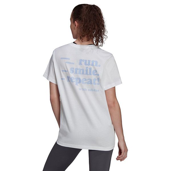 White Women's Adidas SIG GFX T Shirts | 4529861-IH