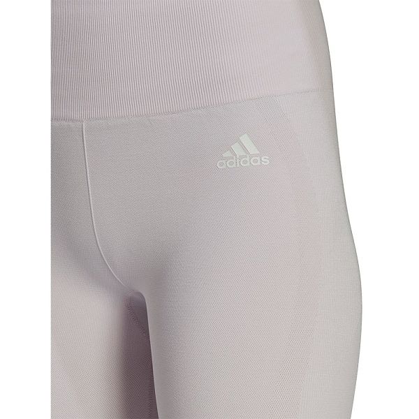 White Women's Adidas SML 7/8 Leggings | 5267130-MX